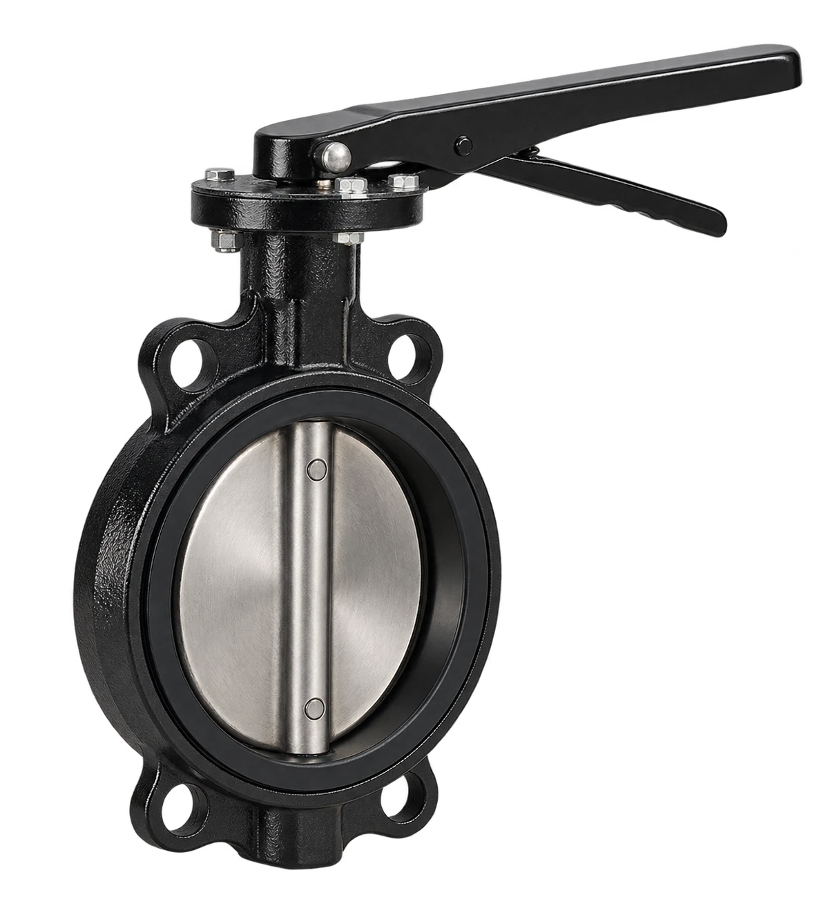 Butterfly Valve — Painted Body / Metal Disc