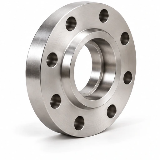 Socket Weld Flange — Natural Stainless Steel