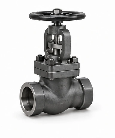 Forged Globe Valve — Plain A105 Forging